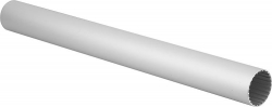 Profilés aluminium D50 type I, tube